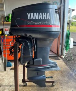 115 HP 2-Stroke Yamaha Outboard Motor with 20" Shaft Length