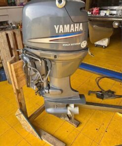 2002 Yamaha 50 HP 4-Stroke Remote Controls Outboard Motor