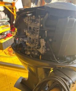 2002 Yamaha 50 HP 4-Stroke Remote Controls Outboard Motor