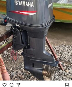 2008 Yamaha 200 HP 2-Stroke 20'' Shaft Outboard Motor