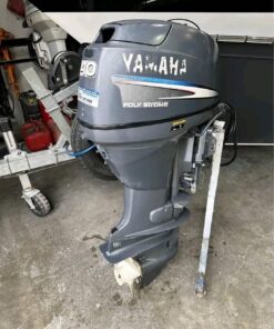 2010 Yamaha 40 HP 4-Stroke 20'' Shaft Remote Steer Outboard Motor