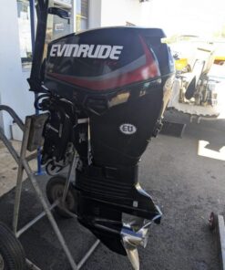 2013 Evinrude 40 HP 4-Stroke Tiller Steer Outboard Motor