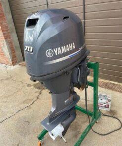 2014 Yamaha 70 HP 4-Stroke 20'' Shaft Remote Steer Power Tilt & Trim Outboard Motor