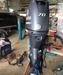 2015 Yamaha 70 HP 4-Stroke 25'' Shaft Remote Steer Power Tilt & Trim Outboard Motor