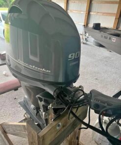 2021 Yamaha 90 HP 4-Stroke 20' Shaft Tiller Outboard Motor