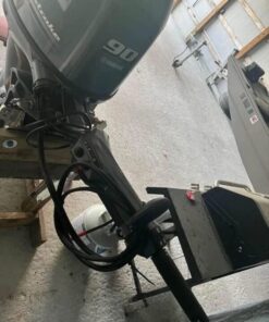 2021 Yamaha 90 HP 4-Stroke 20' Shaft Tiller Outboard Motor