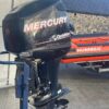 Used 125hp Mercury Optimax - Long shaft, two stroke, direct injection, electric start, remote control, PTT, 477hours